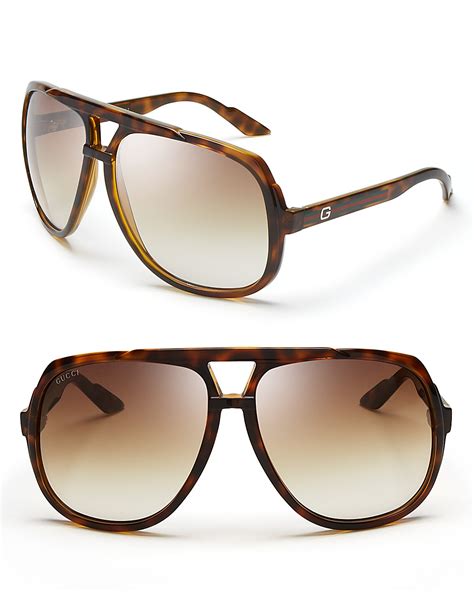 gucci rimless aviator sunglasses|oversized gucci sunglasses for men.